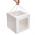 Коробка Box с ручками Белая 210*210*210 мм