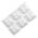 Silikomart CLOUD 120 Форма силиконовая 71*71 H34 мм (6*120 мл)